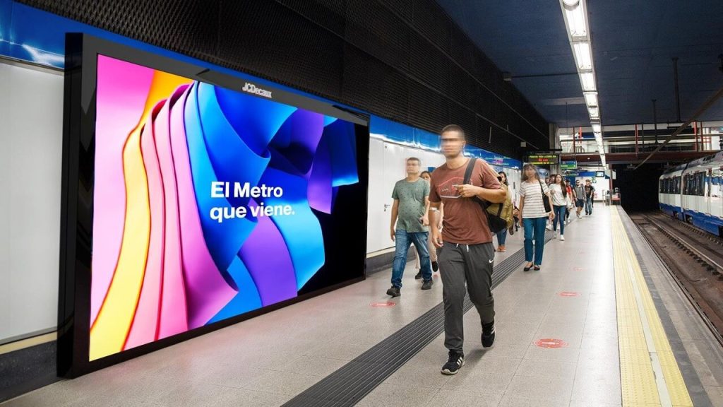 Publicidad Digital en el Transporte Público