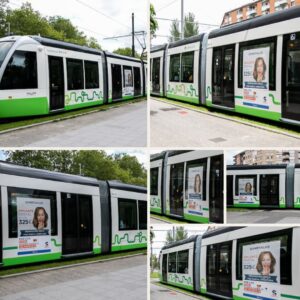 PUBLICIDAD EN TRANVÍA EN VITORIA