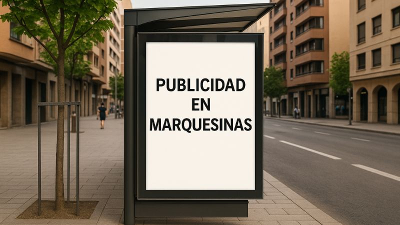 Publicidad en marquesinas